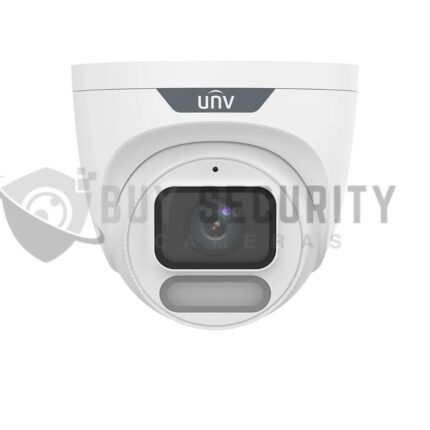 Uniview IPC3624LE-ADF28K-WP 4MP OwlView ColorHunter Turret, Warm Light 30m, IP67, PoE, Built-in Mic
