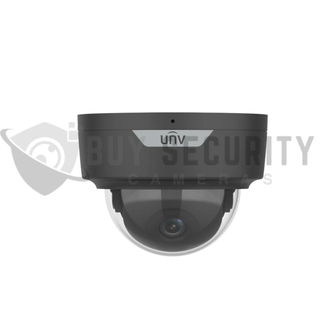 UNIVIE~2 Uniview IPC328SS-ADF28K-I1-BK 8MP Prime Series LightHunter Dome Camera with Fixed Lens, 40m IR, Built-In Mic, IK10 & IP67