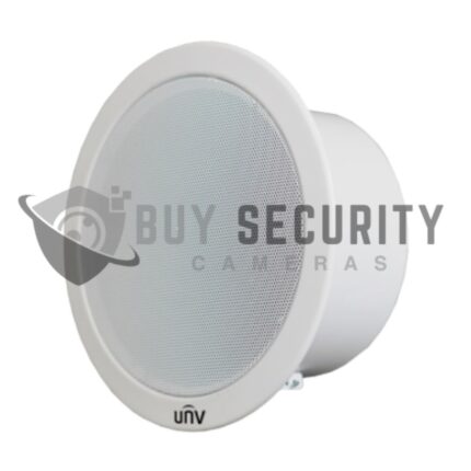 UNV IPS301015-S IP Ceiling Speaker with SIP Audio & PoE Support, Built-in Amplifier, 15W Output