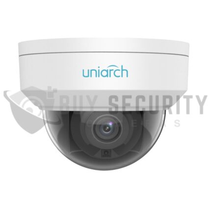 Uniarch powered by Uniview IPC-D1E8-AF28K 8MP 4K Starlight Fixed Dome Network Camera w/ Ai Filtering