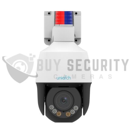 Uniarch powered by Uniview IPC-P1E5-AX4PKC 5MP 4x Lighthunter Speaker & Strobe Mini PTZ Camera