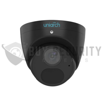 Uniarch powered by Uniview IPC-T1E4-AF28K-B 4MP Starlight Fixed Turret Network Camera w/ Human Detection [BLACK]