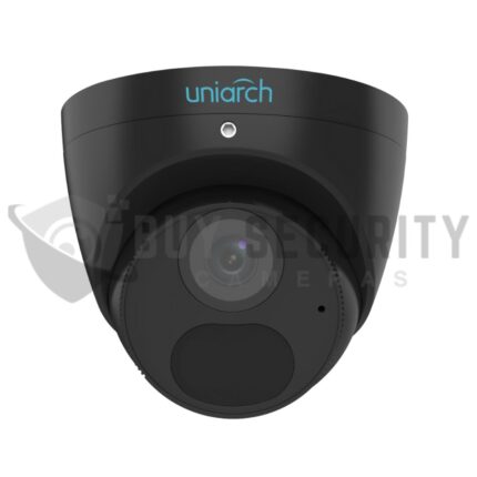 Uniarch powered by Uniview IPC-T1E6-AF28K 6MP Starlight Fixed Turret Network Camera w/ Ai Filtering [BLACK]
