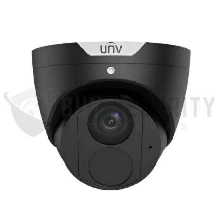 Uniview 6MP Easy Series IPC3616LE-ADF28KM-BK Turret IP Camera with 2.8mm Lens, IR Night Vision, IP67, PoE