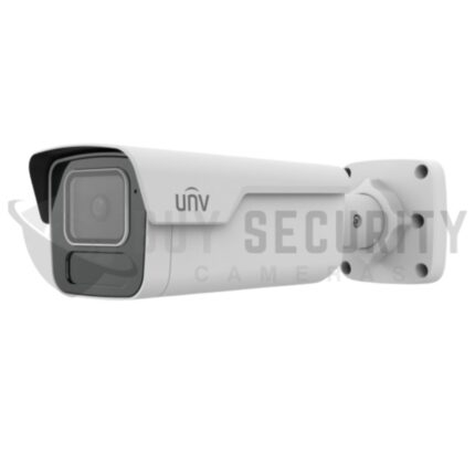 Uniview 8MP LightHunter IPC2B18SS-ADF28K-I1 Bullet Camera with Built-in Mic, 2.8mm Lens, IR 80m