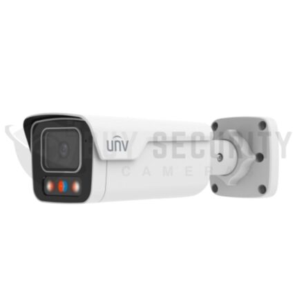 Uniview 8MP Tri-Guard IPC2B18SS-ADF28KMC-I1 Bullet Camera with Active Deterrence, Built-in Mic & Speaker, 2.8mm Lens, IR & White Light 40m