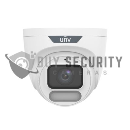 Uniview IPC3628LE-ADF28K-WP 8MP OwlView ColorHunter Turret, Warm Light 30m, IP67, PoE, Built-in Mic