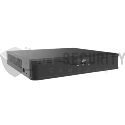 Uniview NVR301-04X-P4 4CH Network Video Recorder: 8MP/4K, 80MBPS INPUT, 1-SATA HDD, Easy Series