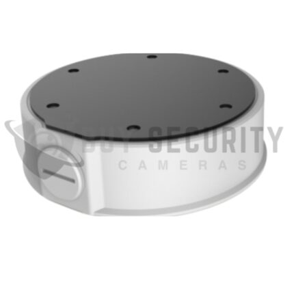 Uniview TR-JB04-D-IN Junction Box for Fisheye Fixed Dome Cameras with Rear Cable Entry, Aluminium Alloy Construction