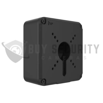 Uniview TR-JB07-D-IN-BK Black Universal Junction Box for Bullet Cameras with Aluminium Alloy Construction