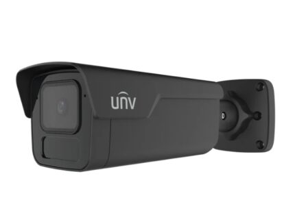 Uniview IPC2B18SS-ADF28K-I1-BK 8MP Prime Series LightHunter Bullet Camera with 2.8mm Fixed Lens, 50m IR, Built-In Mic, IP67 & Black Finish