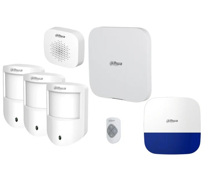 Dahua DHI-ART-ARC3800H-06-FW2 Wireless Alarm Kit with Hub Dahua Wireless Alarm Kit DHI-ART-ARC3800H-06-FW2