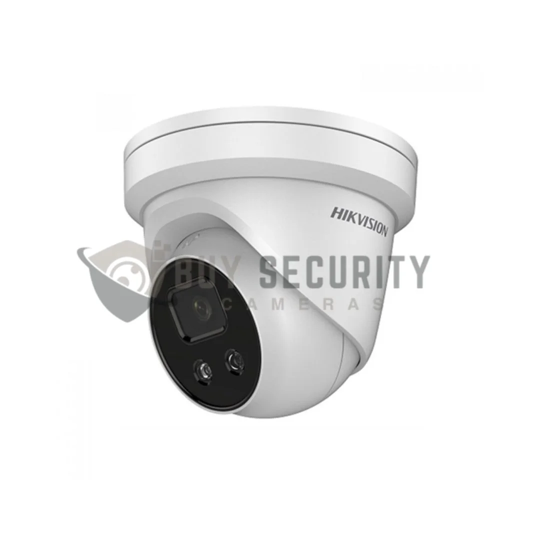 Hikvision Acusense DS-2CD2346G2-ISUSL IP Camera 4MP 2.8mm Lens (Inbuilt Audio Speaker & Strobe)