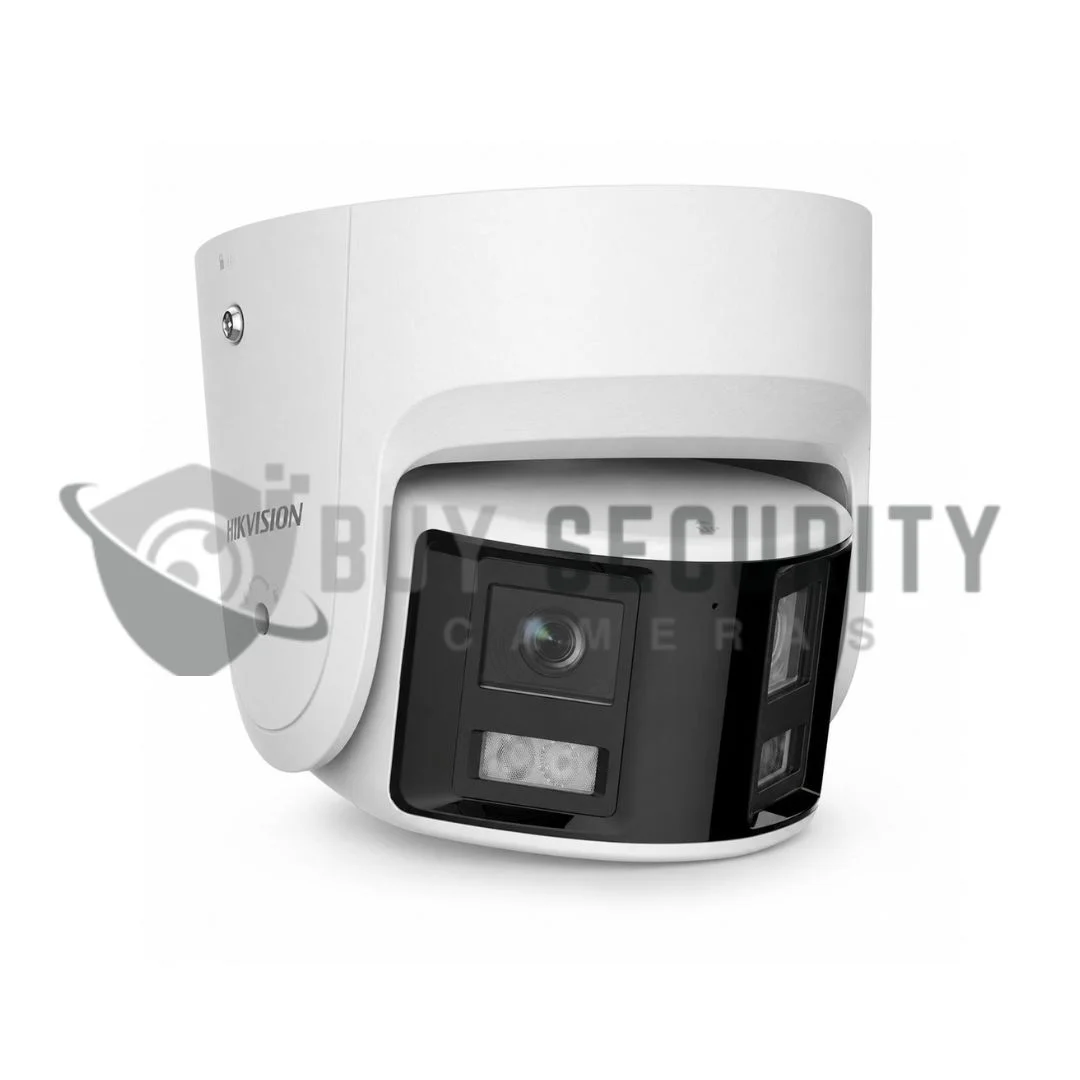 Hikvision DS-2CD2367G2P-LSUSL 6MP ColorVu Turret Dual Head Strobe + Speaker network Camera
