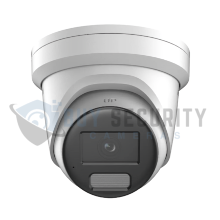 Hikvision DS-2CD2387G2H-LISU/SL 8MP 4K Smart Hybrid Light ColorVu Turret Camera with Strobe and Speaker