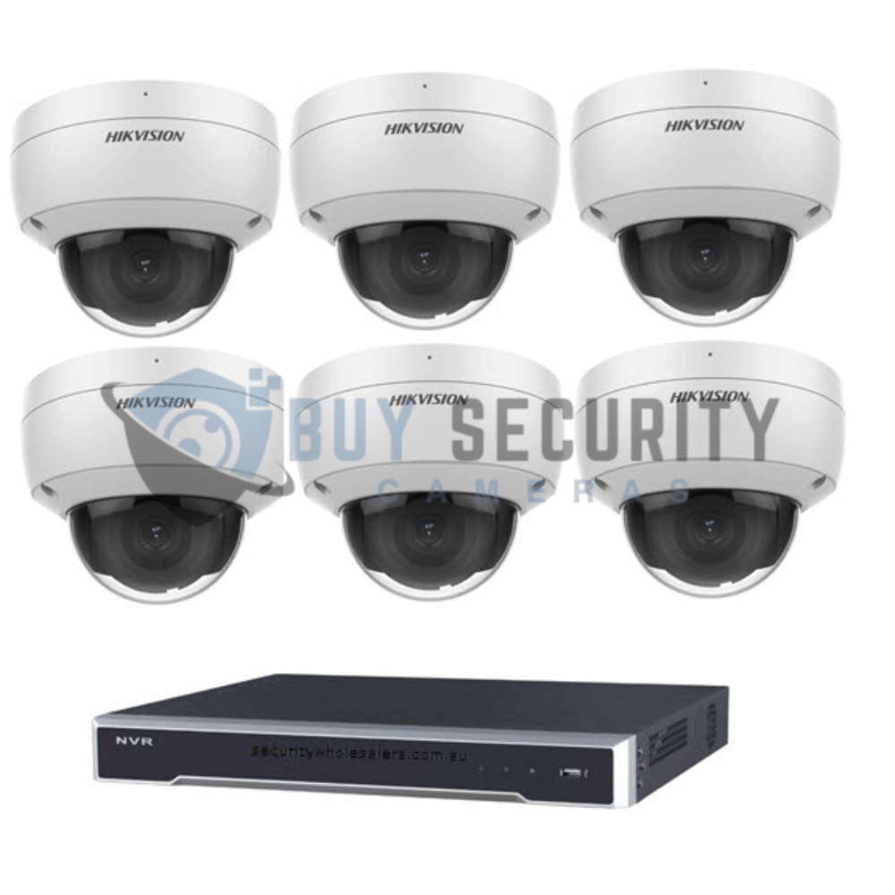 8MP 8CH Hikvision CCTV Kit 6 x Outdoor Vandalproof Domes with Acusense + 8CH NVR, NO HDD (5)
