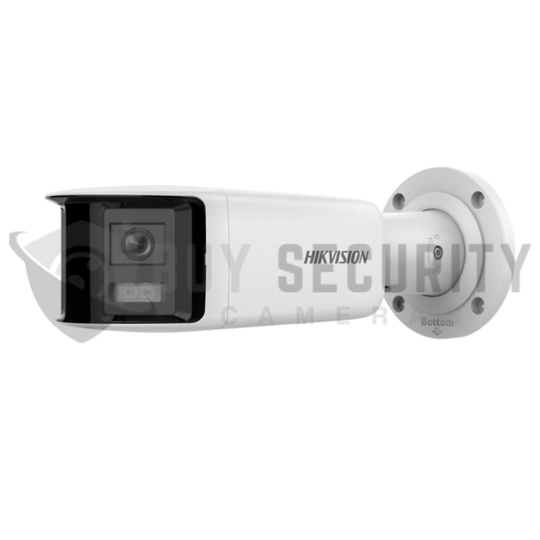Hikvision Colorvu DS-2CD2T67G2P-LSU-SL 6mp Dual Lens Stobe Audio Bullet Camera,2.8mm, Mic
