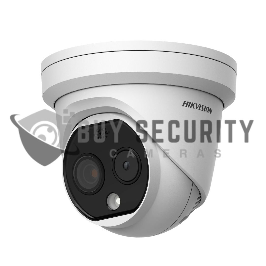 Hikvision DS-2TD1217-2QA Thermographic Network Turret Camera 2mm HeatPro