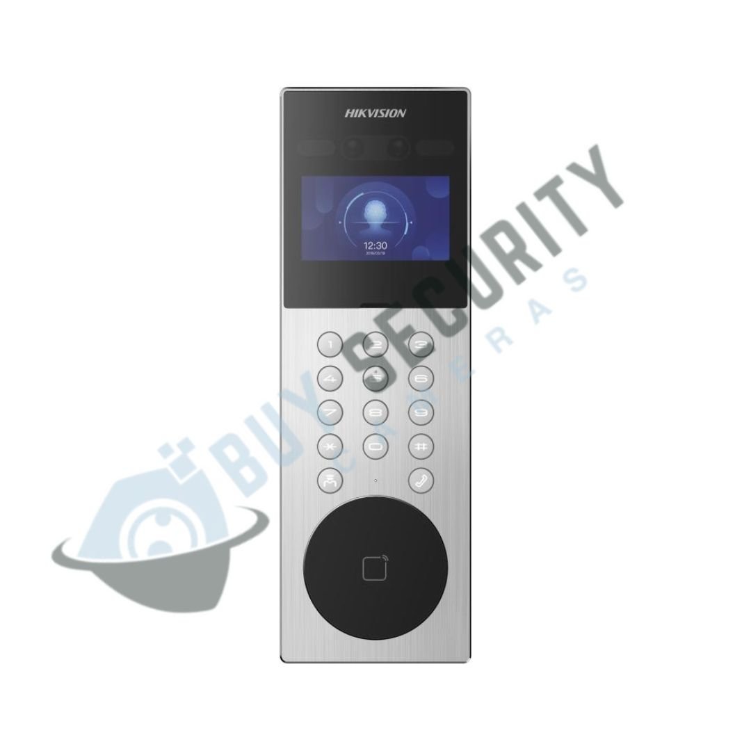 Hikvision DS-KD9203-ME6 IP Video Intercom Door Station Dual 2MP Cameras, Face & Card Access, 4.3″ Screen