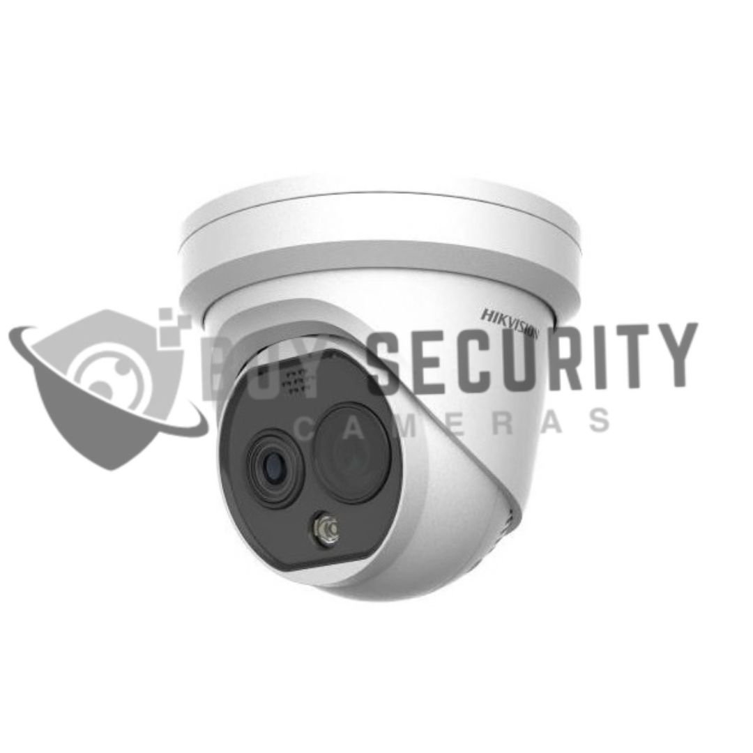 Hikvision Heat Pro DS-2TD1228T-2-QA 4mp BI-SPECTRUM Fire & Smoke, Turret Camera, 2.1mm, 2.2mm, IR 15m