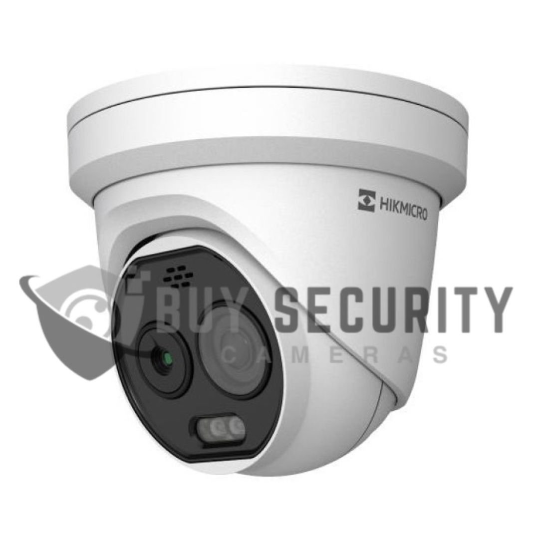 Hikvision HeatPro HM-TD1228T-3-G1-T3A Thermal Turret Camera with 3mm Lens and Temperature Measurement